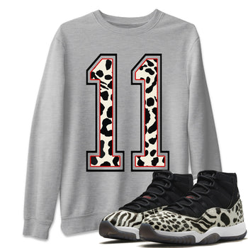 Jordan 11 Animal Instinct Sneaker Match Tees Texture 11 Sneaker Tees Jordan 11 Animal Instinct Sneaker Release Tees Unisex Shirts