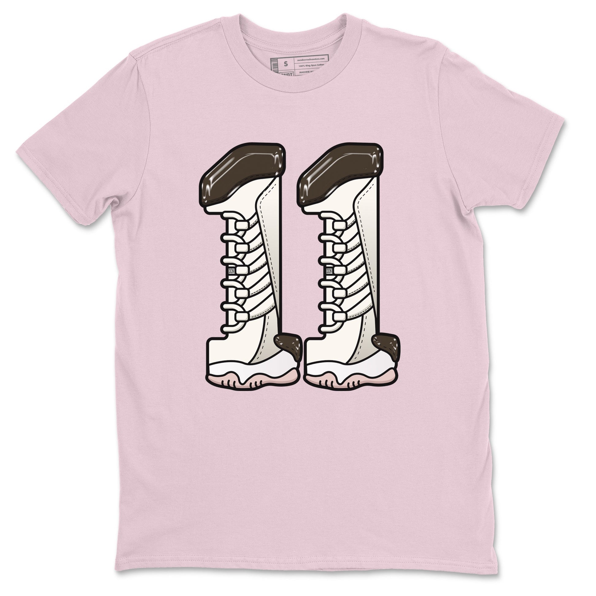 11s Neapolitan shirt to match jordans Number 11 sneaker tees Air Jordan 11 Neapolitan SNRT Sneaker Release Tees Unisex Pink 2 T-Shirt