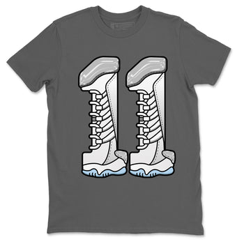 Air Jordan 11 White Cement Sneaker Match Tees Number 11 Sneaker Tees Air Jordan 11 Cement Grey Sneaker Release Tees Unisex Shirts Cool Grey 2