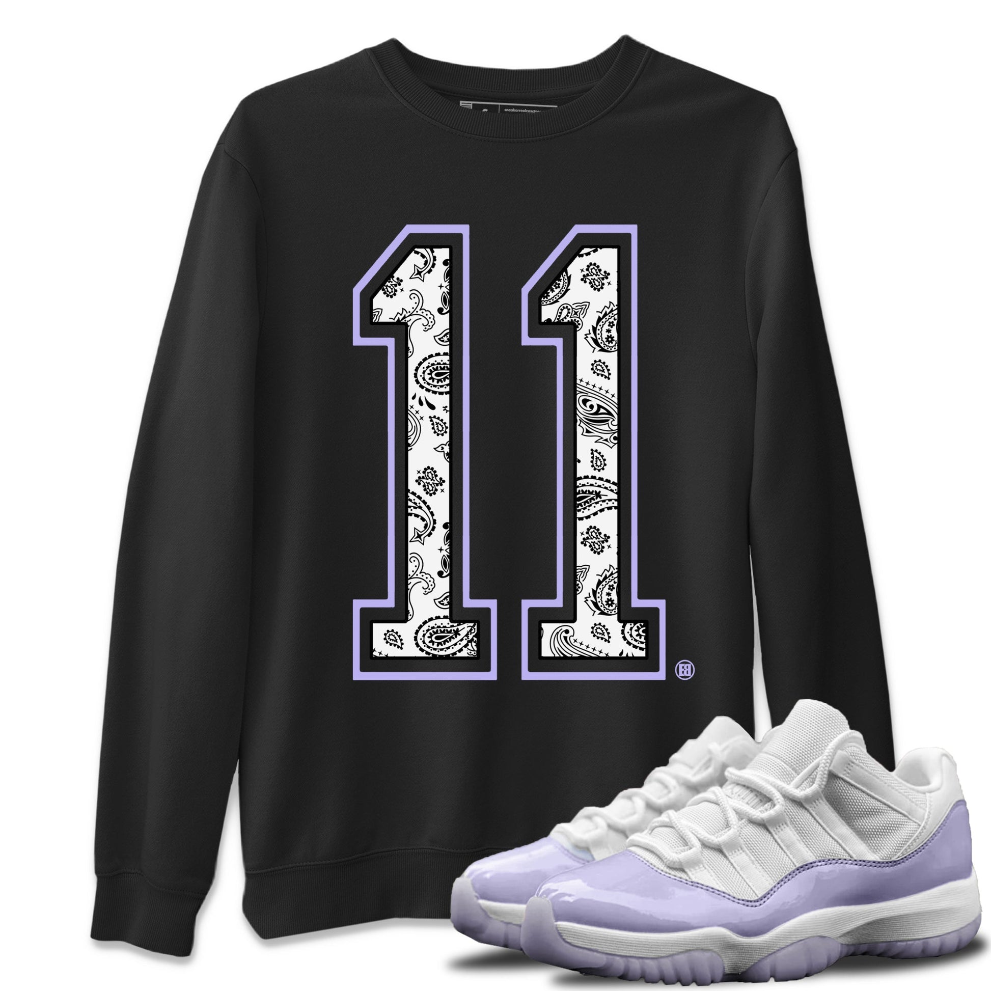 Jordan 11 Pure Violet Sneaker Match Tees Texture 11 Sneaker Tees Jordan 11 Pure Violet Sneaker Release Tees Unisex Shirts
