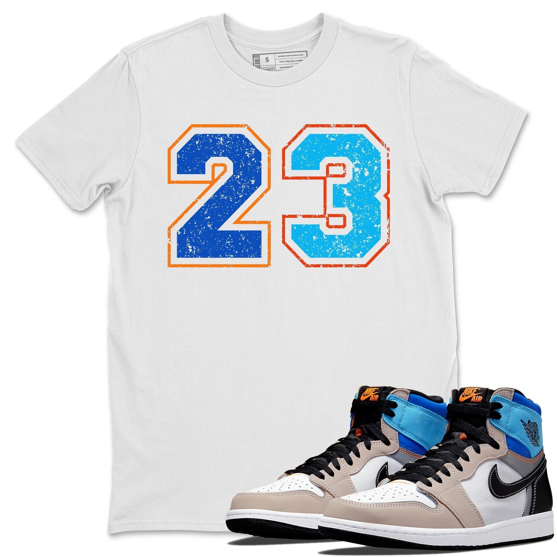 Jordan 1 Prototype Sneaker Match Tees Number 23 Sneaker Tees Jordan 1 Prototype Sneaker Release Tees Unisex Shirts