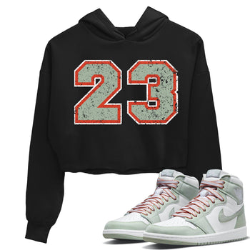 Jordan 1 Seafoam Sneaker Match Tees Number 23 Sneaker Tees Jordan 1 Seafoam Sneaker Release Tees Women's Shirts