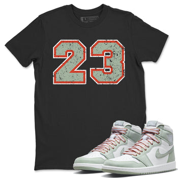 Jordan 1 Seafoam Sneaker Match Tees Number 23 Sneaker Tees Jordan 1 Seafoam Sneaker Release Tees Unisex Shirts