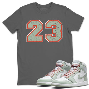 Jordan 1 Seafoam Sneaker Match Tees Number 23 Sneaker Tees Jordan 1 Seafoam Sneaker Release Tees Unisex Shirts
