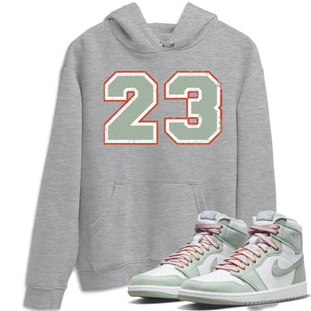 Jordan 1 Seafoam Sneaker Match Tees Number 23 Sneaker Tees Jordan 1 Seafoam Sneaker Release Tees Unisex Shirts