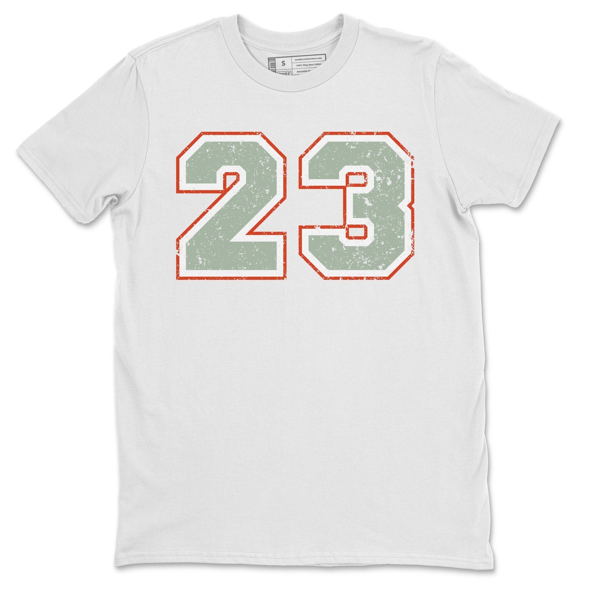 Jordan 1 Seafoam Sneaker Match Tees Number 23 Sneaker Tees Jordan 1 Seafoam Sneaker Release Tees Unisex Shirts