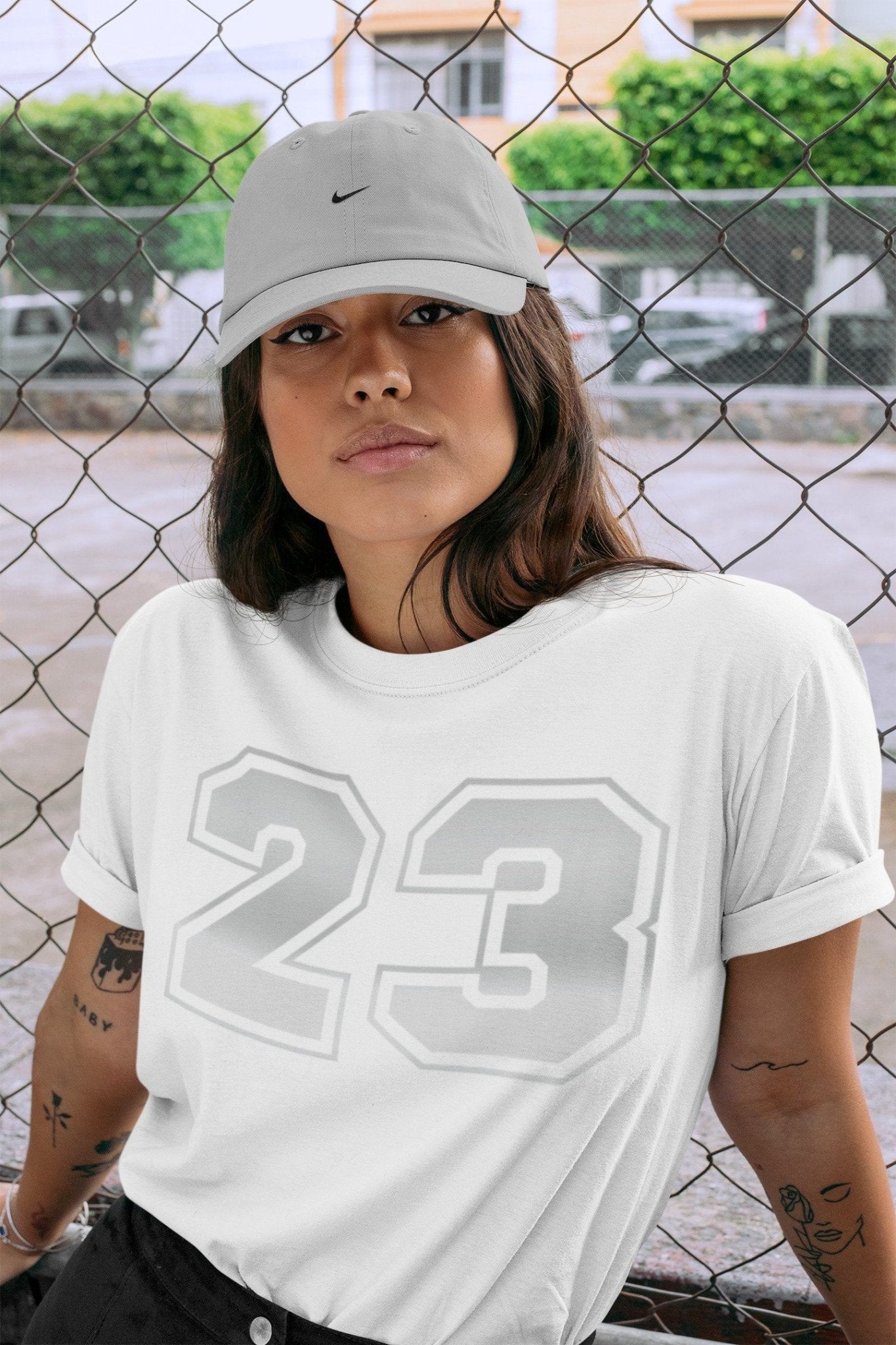 Jordan 1 Silver Toe Sneaker Match Tees Number 23 Sneaker Tees Jordan 1 Silver Toe Sneaker Release Tees Unisex Shirts