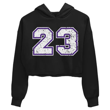 Jordan 1 WMNS Court Purple Sneaker Match Tees Number 23 Sneaker Tees Jordan 1 WMNS Court Purple Sneaker Release Tees Women's Shirts