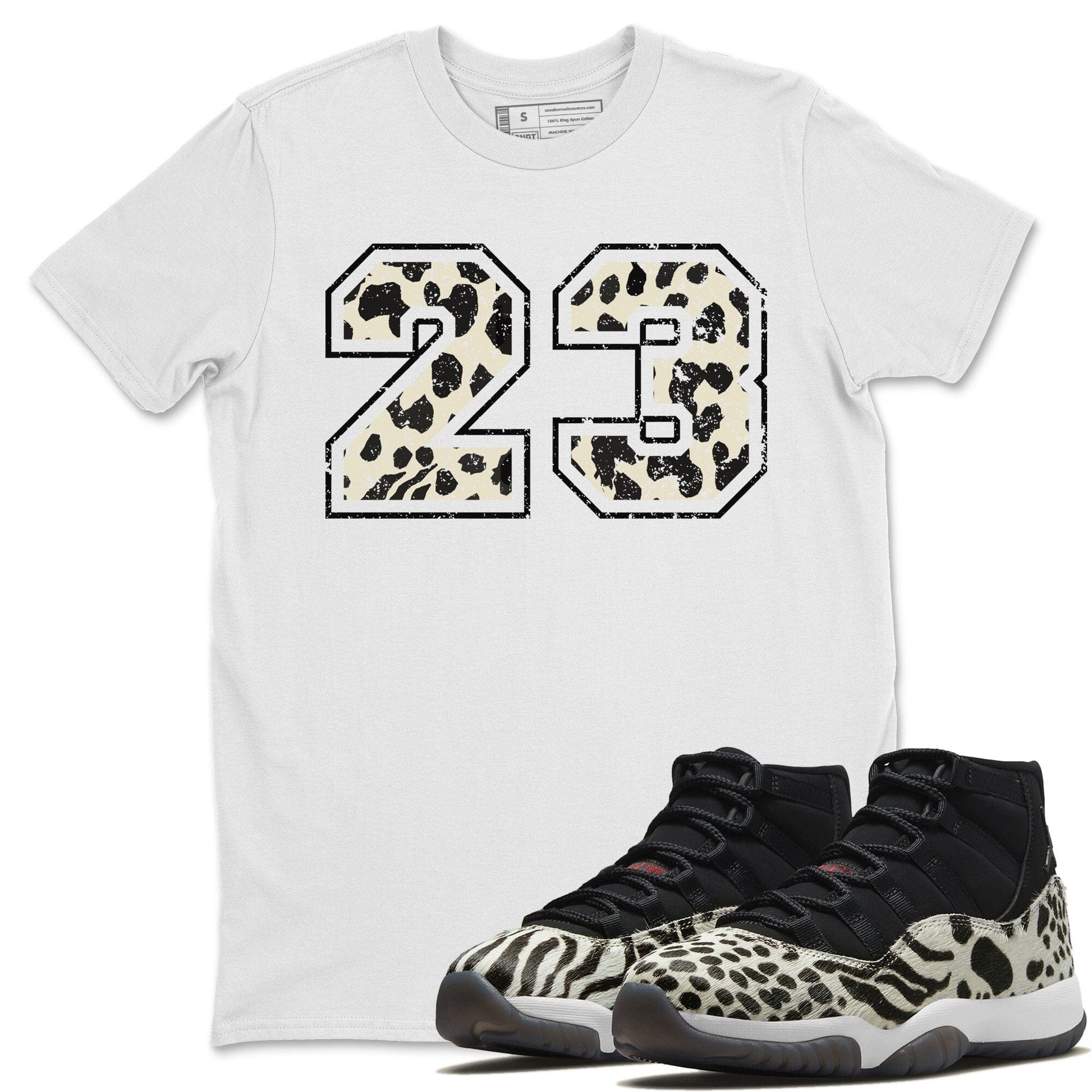 Jordan 11 Animal Instinct Sneaker Match Tees Number 23 Sneaker Tees Jordan 11 Animal Instinct Sneaker Release Tees Unisex Shirts