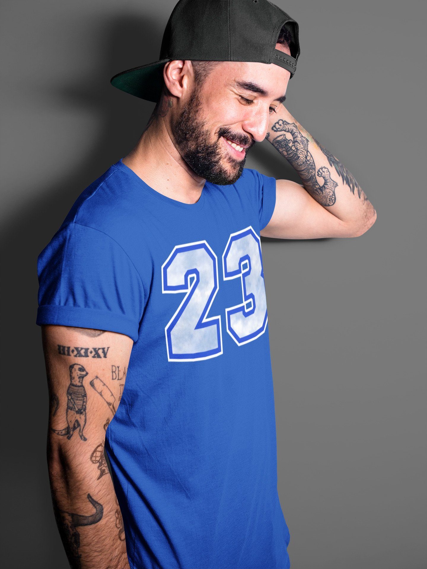 Jordan 1 Hyper Royal Sneaker Match Tees Number 23 Sneaker Tees Jordan 1 Hyper Royal Sneaker Release Tees Unisex Shirts