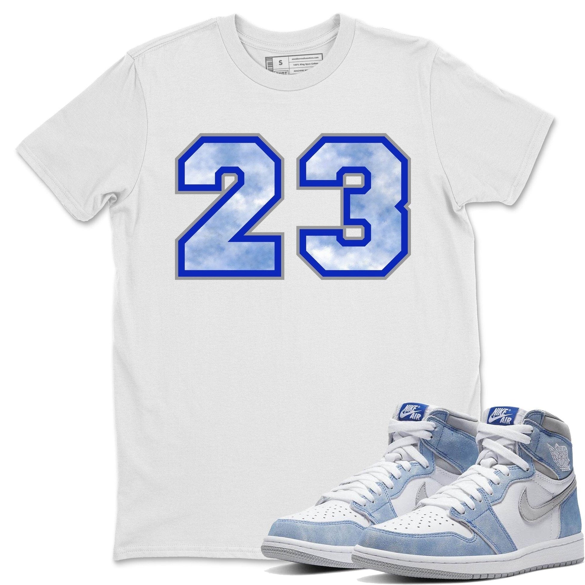 Jordan 1 Hyper Royal Sneaker Match Tees Number 23 Sneaker Tees Jordan 1 Hyper Royal Sneaker Release Tees Unisex Shirts