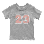 Dunk Low WMNS Rose Whisper shirt to match jordans Number 23 sneaker tees Dunk Rose Whisper SNRT Sneaker Release Tees Baby Toddler Kids Heather Grey 2 T-Shirt