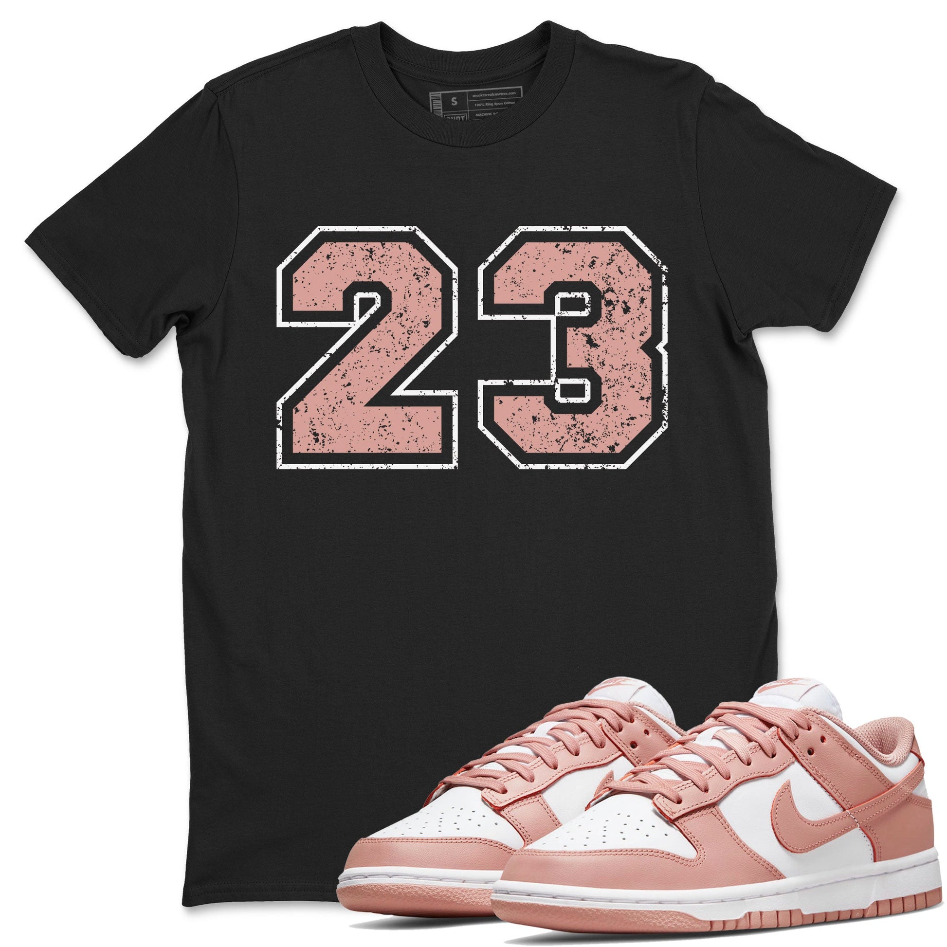 Dunk Low WMNS Rose Whisper shirt to match jordans Number 23 sneaker tees Dunk Rose Whisper SNRT Sneaker Release Tees Casual Unisex shirts Black 1 T-Shirt