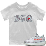 Yeezy 350 Blue Tint Sneaker Match Tees Number 350 Sneaker Tees Yeezy 350 Blue Tint Sneaker Release Tees Kids Shirts