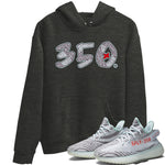 Yeezy 350 Blue Tint Sneaker Match Tees Number 350 Sneaker Tees Yeezy 350 Blue Tint Sneaker Release Tees Unisex Shirts