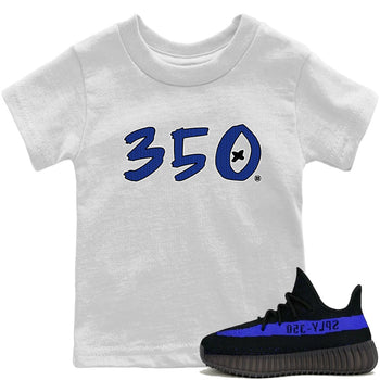 Yeezy 350 Dazzling Blue Sneaker Match Tees Number 350 Sneaker Tees Yeezy 350 Dazzling Blue Sneaker Release Tees Kids Shirts