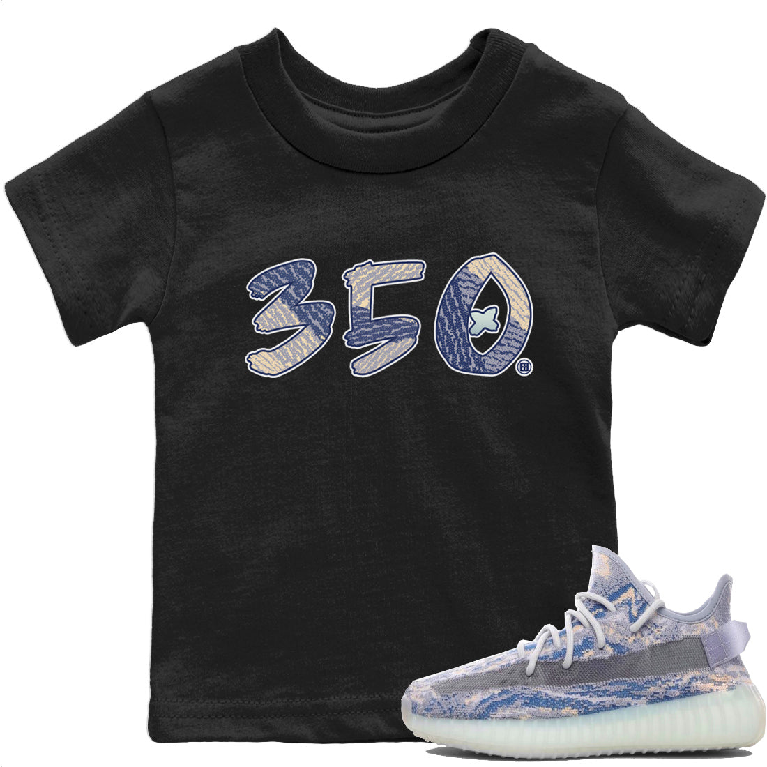 Yeezy 350 MX Blue Sneaker Match Tees Number 350 Sneaker Tees Yeezy 350 MX Blue Sneaker Release Tees Kids Shirts