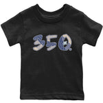 Yeezy 350 MX Blue Sneaker Match Tees Number 350 Sneaker Tees Yeezy 350 MX Blue Sneaker Release Tees Kids Shirts