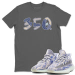 Yeezy 350 MX Blue Sneaker Match Tees Number 350 Sneaker Tees Yeezy 350 MX Blue Sneaker Release Tees Unisex Shirts