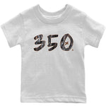 Yeezy 350 MX Rock Sneaker Match Tees Number 350 Sneaker Tees Yeezy 350 MX Rock Sneaker Release Tees Kids Shirts