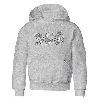 Yeezy Boost 350 Static shirt to match jordans Number 350 sneaker tees Yeezy 350 Static SNRT Sneaker Tees Sneaker Matching Clothing Brand Baby Toddler Heather Grey 2 T-Shirt