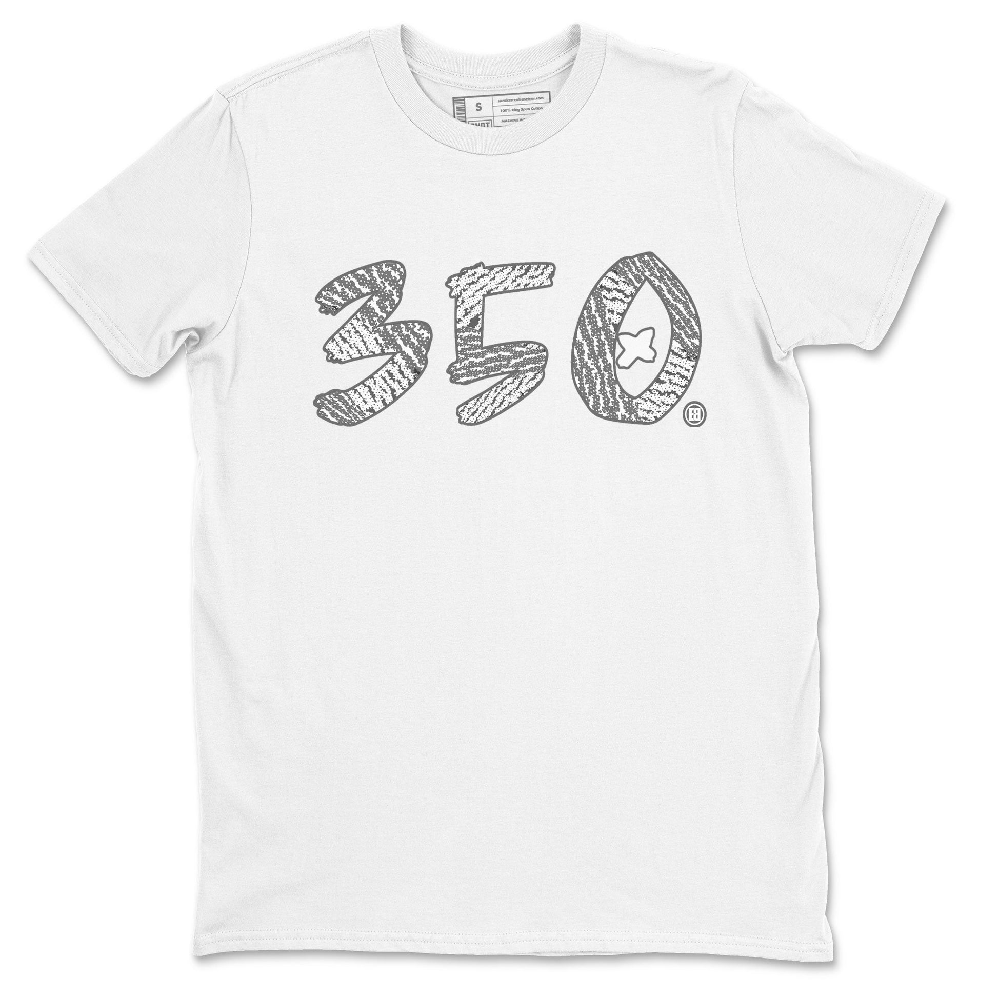 Yeezy Boost 350 Static shirt to match jordans Number 350 sneaker tees Yeezy 350 Static SNRT Sneaker Tees Sneaker Matching Clothing Brand Unisex Sneaker Tee White 2 T-Shirt