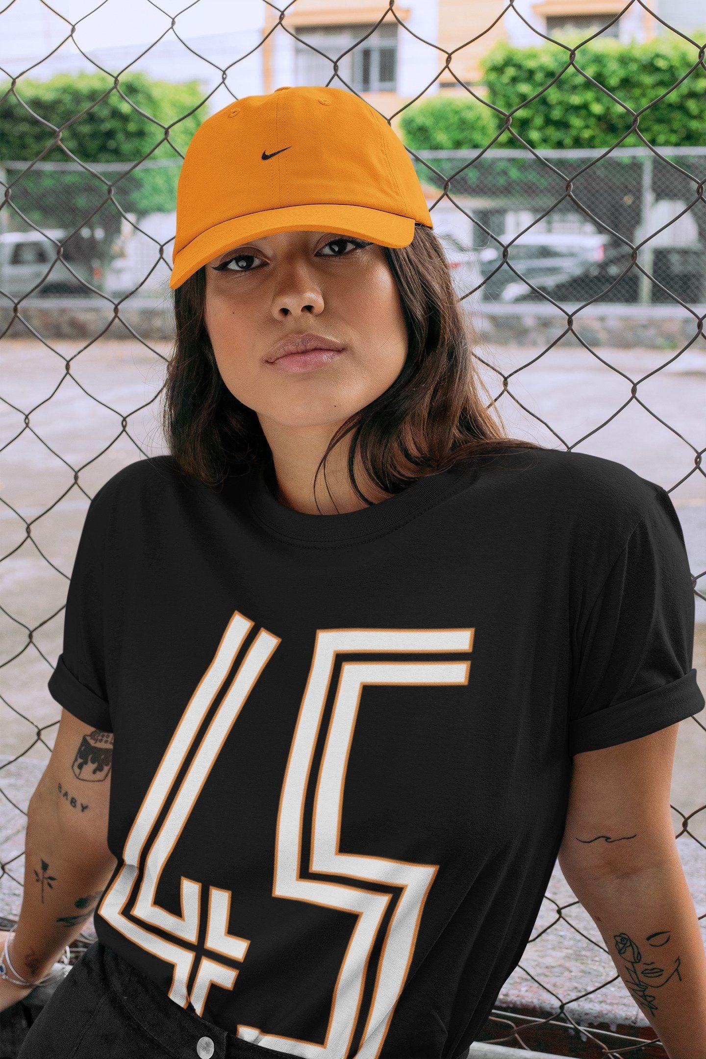 Jordan 11 Citrus Sneaker Match Tees Number 45 Sneaker Tees Jordan 11 Citrus Sneaker Release Tees Unisex Shirts