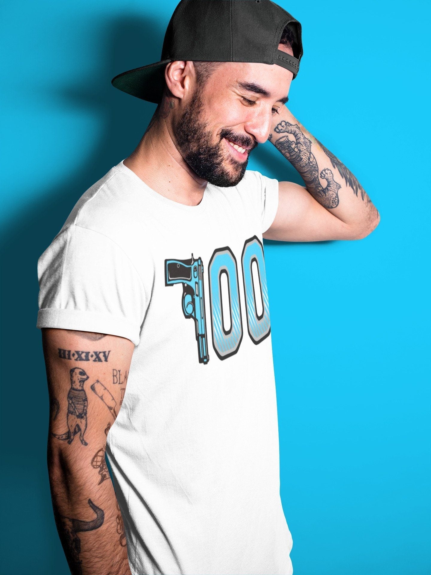 Yeezy 700 Bright Cyan Sneaker Match Tees Number 700 Sneaker Tees Yeezy 700 Bright Cyan Sneaker Release Tees Unisex Shirts