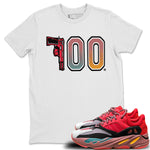 Yeezy 700 Hi-Res Red Sneaker Match Tees Number 700 Sneaker Tees Yeezy 700 Hi-Res Red Sneaker Release Tees Unisex Shirts