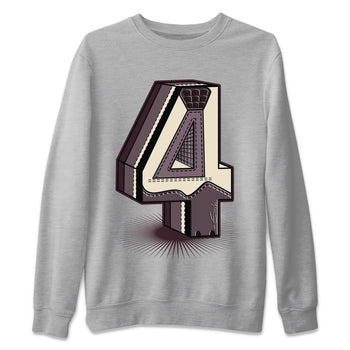 Jordan 4 A Ma Maniere Sneaker Match Tees Number Statue Sneaker Tees Jordan 4 A Ma Maniere Sneaker Release Tees Unisex Shirts