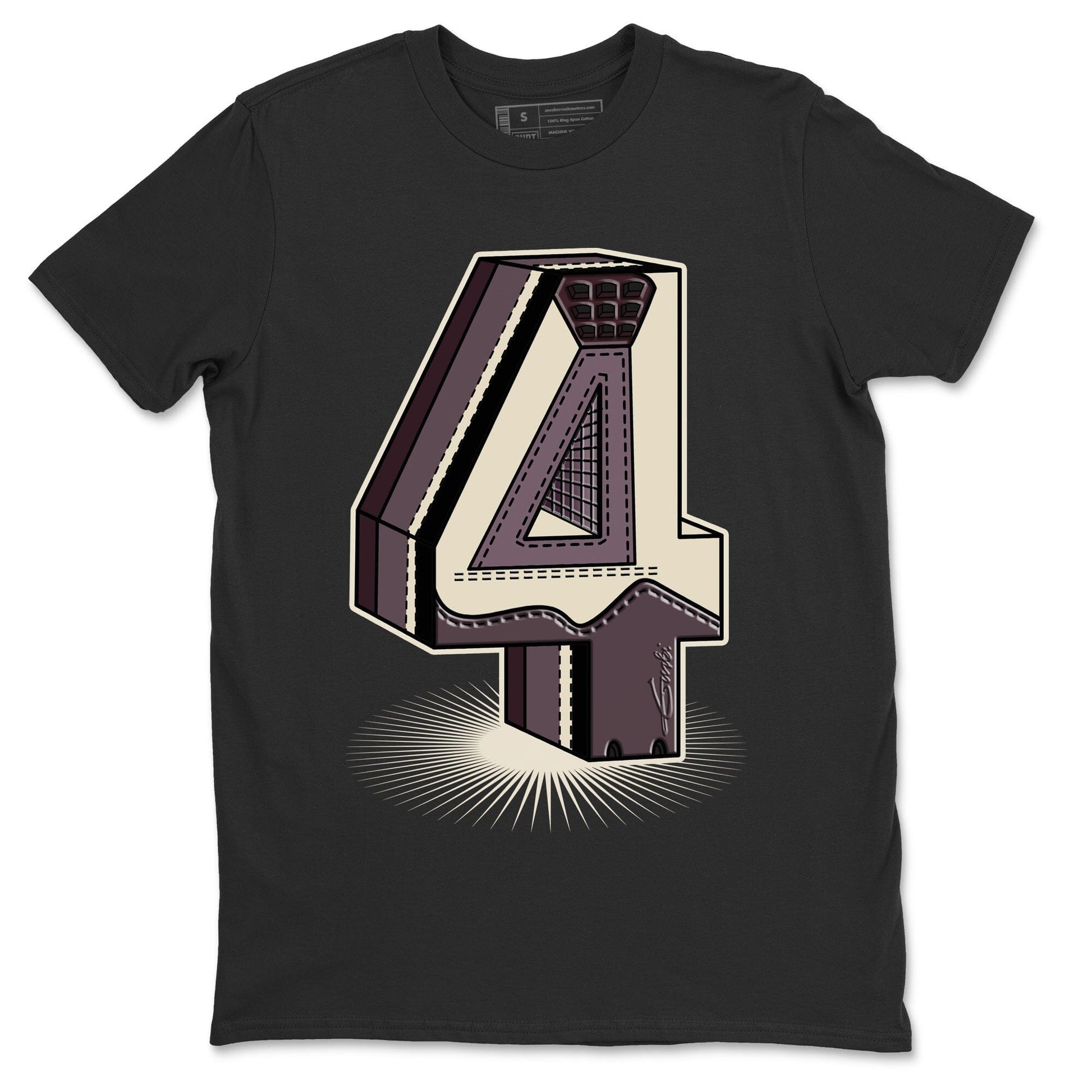 Jordan 4 A Ma Maniere Sneaker Match Tees Number Statue Sneaker Tees Jordan 4 A Ma Maniere Sneaker Release Tees Unisex Shirts