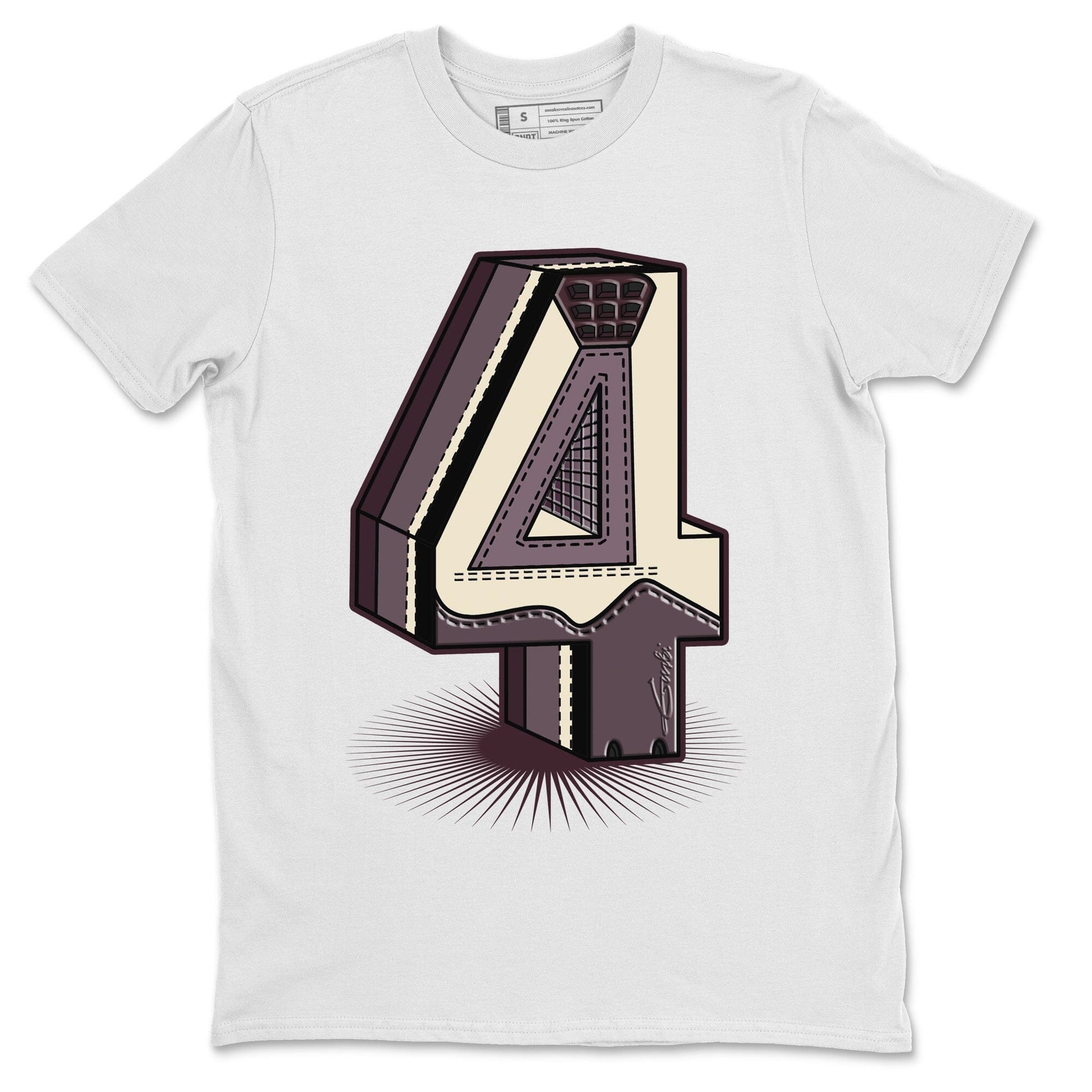Jordan 4 A Ma Maniere Sneaker Match Tees Number Statue Sneaker Tees Jordan 4 A Ma Maniere Sneaker Release Tees Unisex Shirts