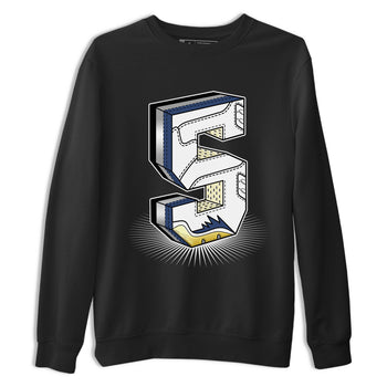 Air Jordan 5 A Ma Maniere x Photon Dust shirt to match jordans Number Statue sneaker matching t-shirt Air Jordan 5 x A Ma Maniere "Dawn" SNRT Release Tees Unisex Black 2 T-Shirt