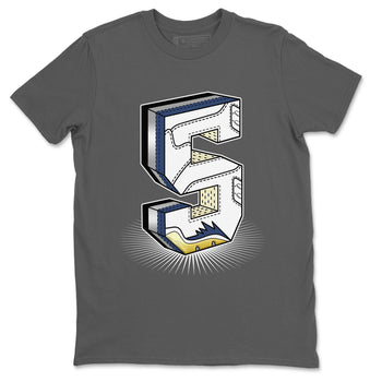 Air Jordan 5 A Ma Maniere x Photon Dust shirt to match jordans Number Statue sneaker matching t-shirt Air Jordan 5 x A Ma Maniere "Dawn" SNRT Release Tees Unisex Cool Grey 2 T-Shirt
