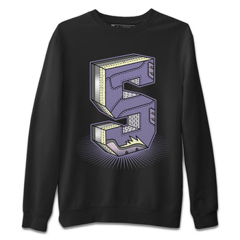 Air Jordan 5 Indigo Haze Sneaker Match Tees Number Statue Sneaker Tees 5s Indigo Haze Sneaker Release Tees Unisex Shirts Black 2