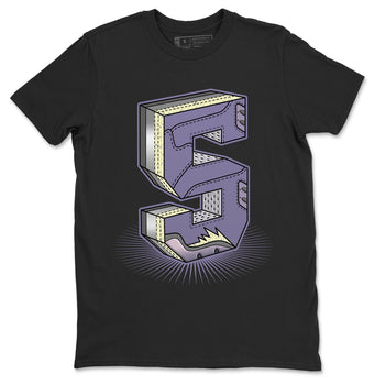 Air Jordan 5 Indigo Haze Sneaker Match Tees Number Statue Sneaker Tees 5s Indigo Haze Sneaker Release Tees Unisex Shirts Black 2