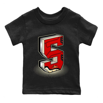Jordan 5 Mars For Her Sneaker Match Tees Number Statue Sneaker Tees Jordan 5 Mars For Her Sneaker Release Tees Kids Shirts