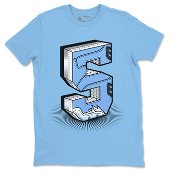 Jordan 5 UNC Sneaker Match Tees Number Statue Sneaker Tees Jordan 5 UNC SNRT Sneaker Tees Unisex Shirts