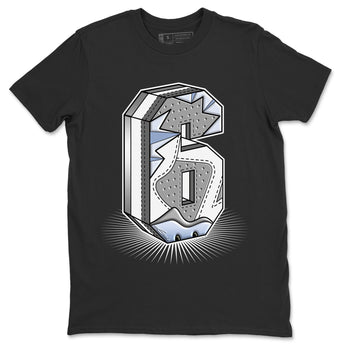 Jordan 6 Cool Grey Sneaker Match Tees Number Statue Sneaker Tees Jordan 6 Cool Grey Sneaker Release Tees Unisex Shirts