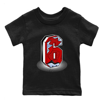 Air Jordan 6 Toro Bravo Number Statue Baby and Kids Sneaker Tees Air Jordan 6 Toro Bravo Kids Sneaker Tees Washing and Care Tip