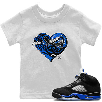 Jordan 5 Racer Blue Sneaker Match Tees Ocean Love Sneaker Tees Jordan 5 Racer Blue Sneaker Release Tees Kids Shirts