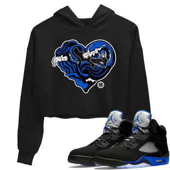 Jordan 5 Racer Blue Sneaker Match Tees Ocean Love Sneaker Tees Jordan 5 Racer Blue Sneaker Release Tees Women's Shirts