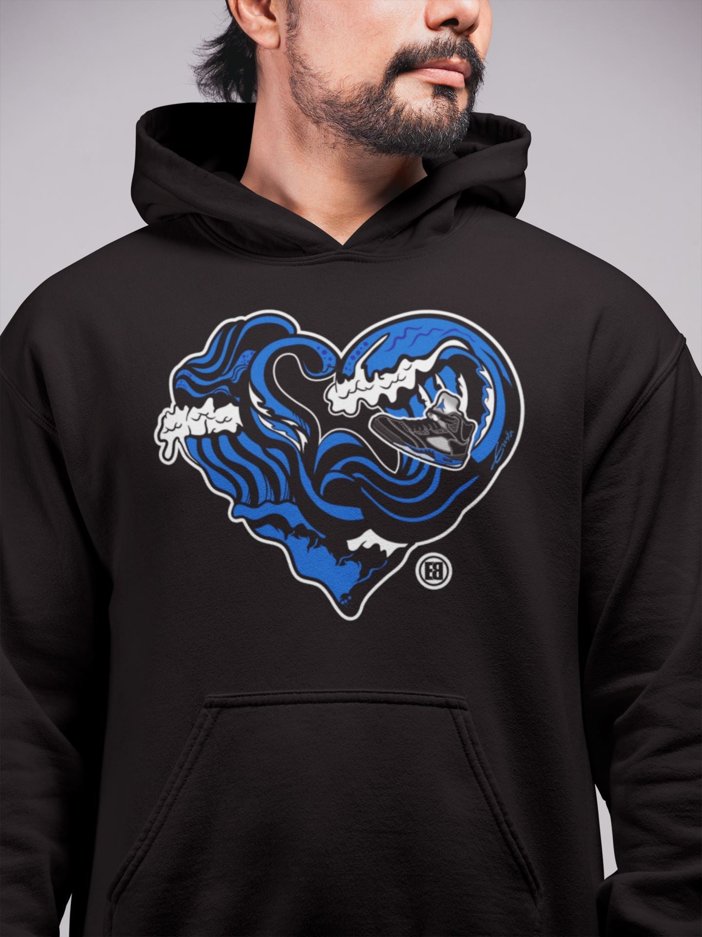 Jordan 5 Racer Blue Sneaker Match Tees Ocean Love Sneaker Tees Jordan 5 Racer Blue Sneaker Release Tees Unisex Shirts