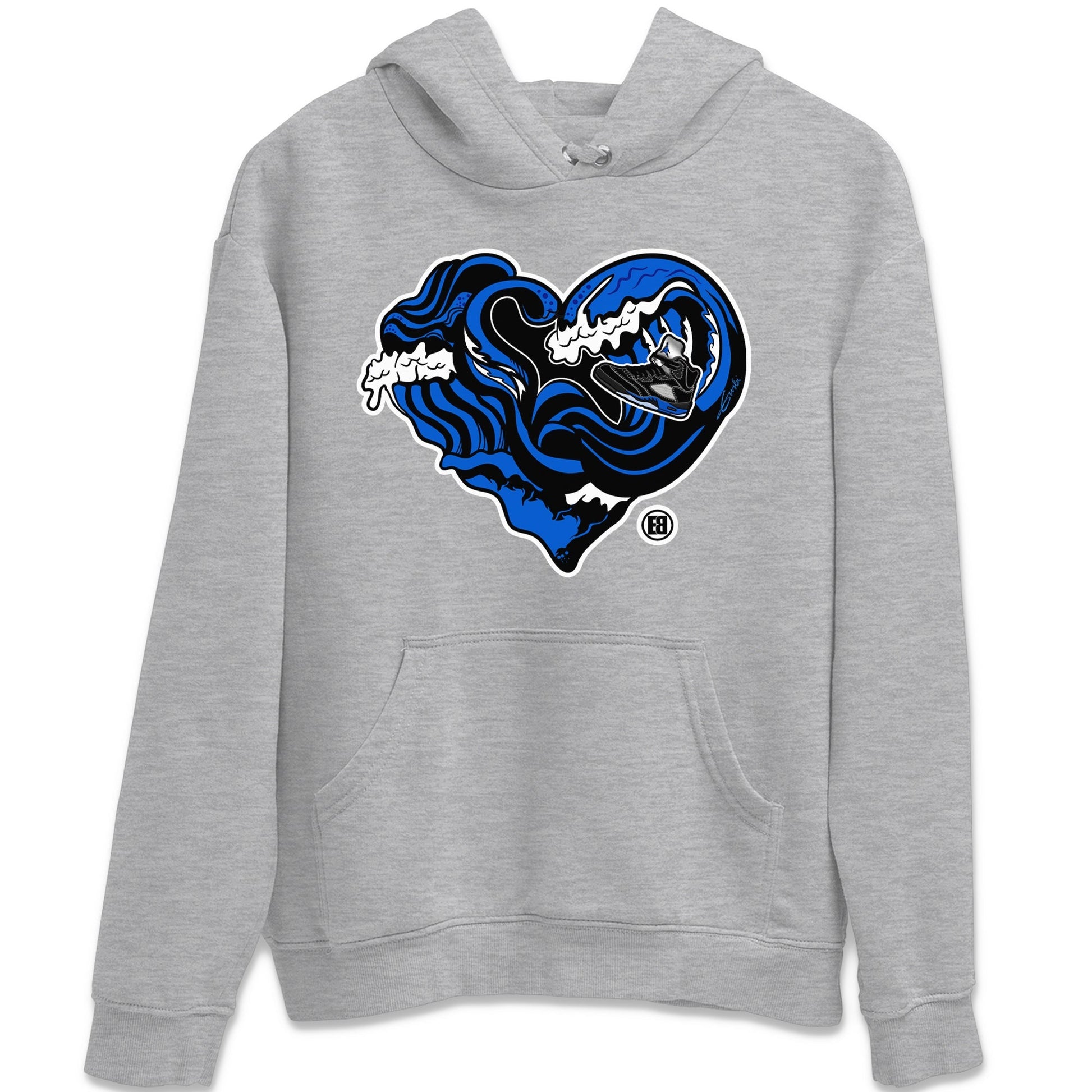 Jordan 5 Racer Blue Sneaker Match Tees Ocean Love Sneaker Tees Jordan 5 Racer Blue Sneaker Release Tees Unisex Shirts