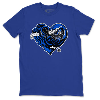 Jordan 5 Racer Blue Sneaker Match Tees Ocean Love Sneaker Tees Jordan 5 Racer Blue Sneaker Release Tees Unisex Shirts
