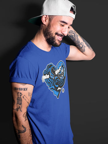 Jordan 5 Racer Blue Sneaker Match Tees Ocean Love Sneaker Tees Jordan 5 Racer Blue Sneaker Release Tees Unisex Shirts