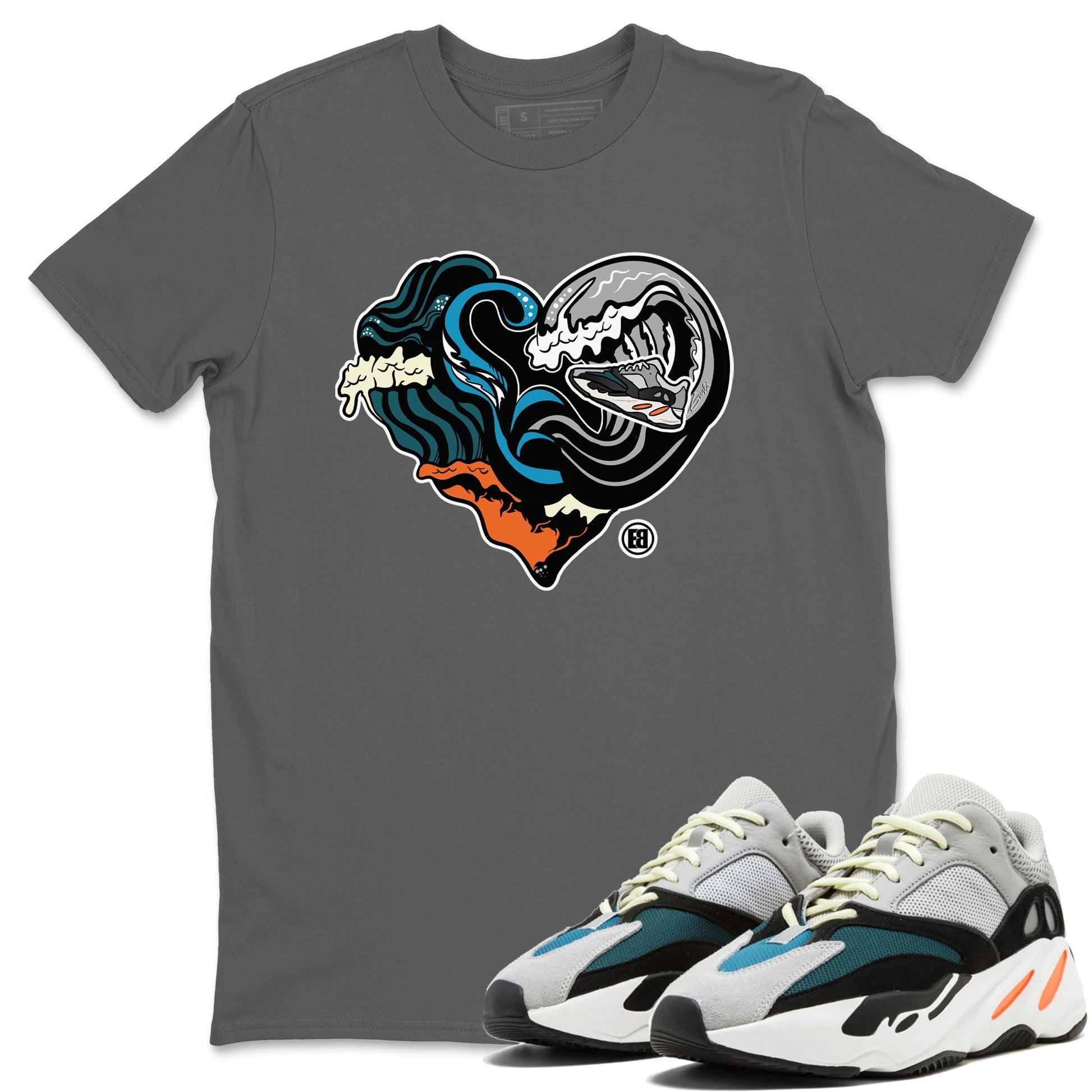 Yeezy 700 Wave Runner Sneaker Match Tees Ocean Love Sneaker Tees Yeezy 700 Wave Runner Sneaker Release Tees Unisex Shirts