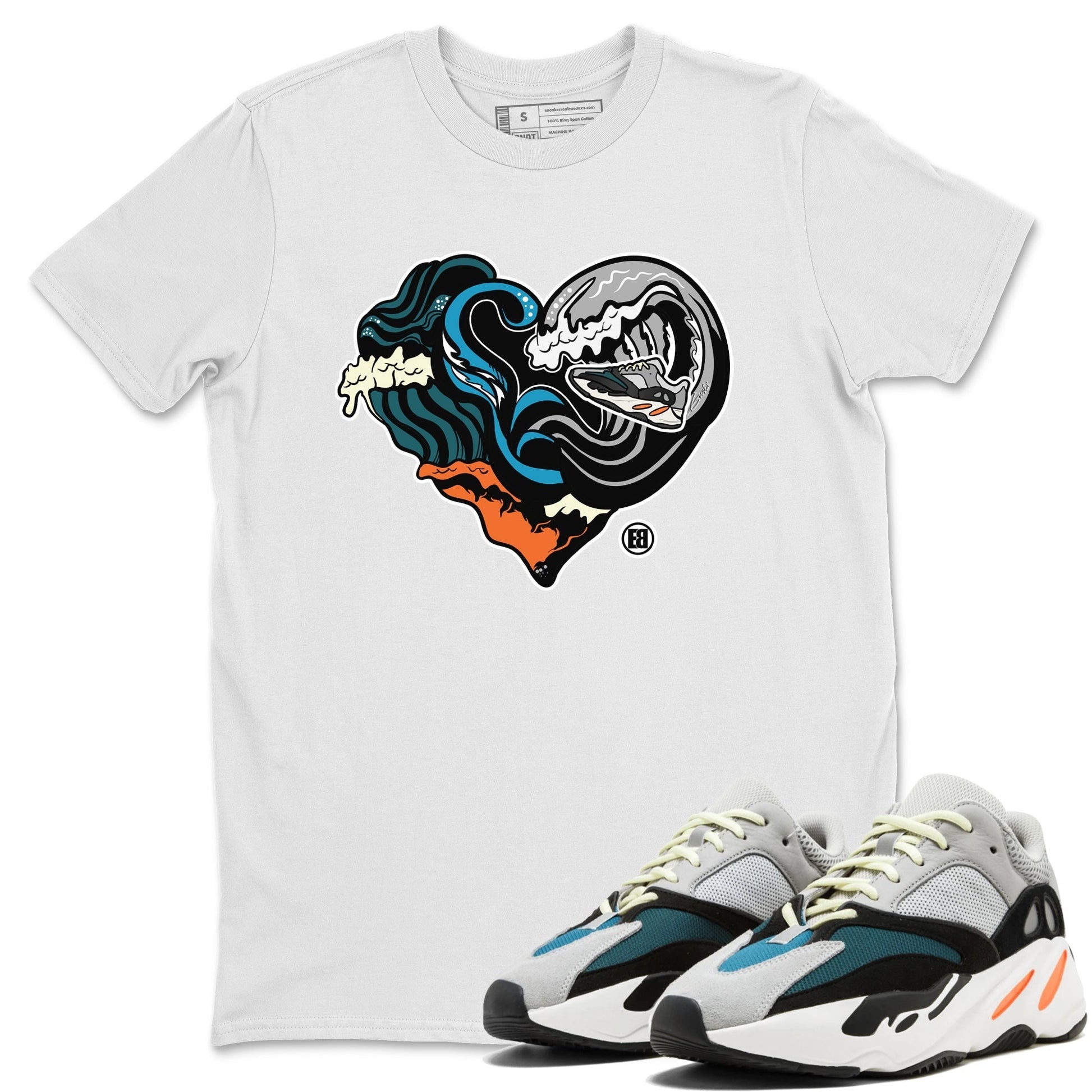 Yeezy 700 Wave Runner Sneaker Match Tees Ocean Love Sneaker Tees Yeezy 700 Wave Runner Sneaker Release Tees Unisex Shirts