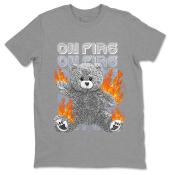 Jordan 6 Cool Grey Sneaker Match Tees On Fire Bear Sneaker Tees Jordan 6 Cool Grey Sneaker Release Tees Unisex Shirts