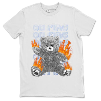 Jordan 6 Cool Grey Sneaker Match Tees On Fire Bear Sneaker Tees Jordan 6 Cool Grey Sneaker Release Tees Unisex Shirts